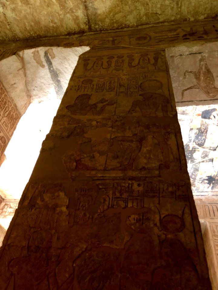 Great Hall, The Great Temple of Ramses II, Abu Simbel, AG,… 