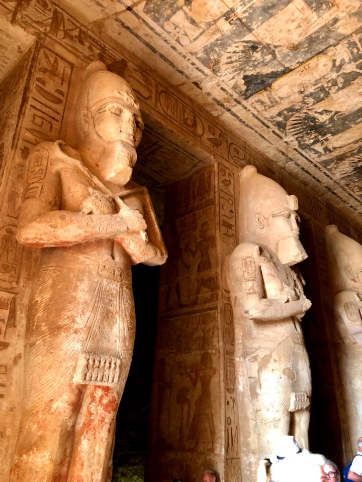 Great Hall, The Great Temple of Ramses II, Abu Simbel, AG,… 