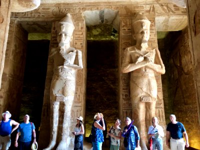 Great Hall, The Great Temple of Ramses II, Abu Simbel, AG,… 