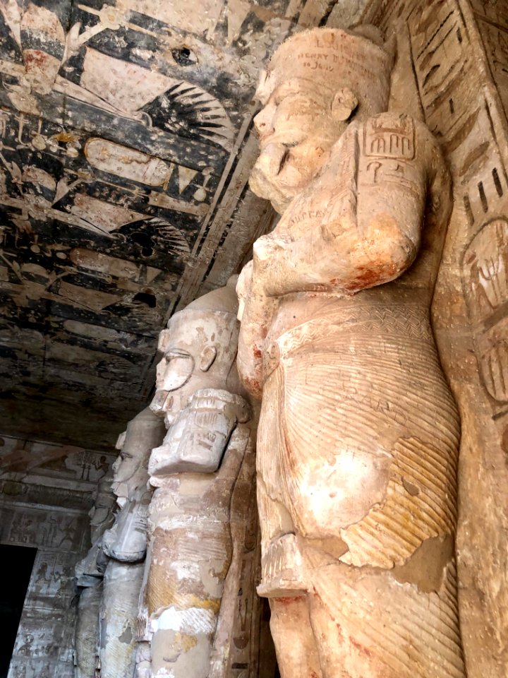 Great Hall, The Great Temple of Ramses II, Abu Simbel, AG,… 