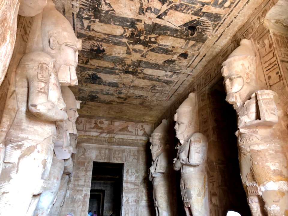 Great Hall, The Great Temple of Ramses II, Abu Simbel, AG,… 