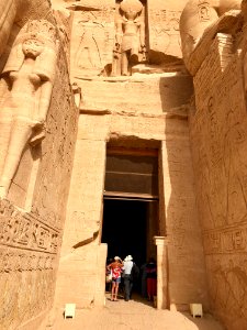 Entryway, The Great Temple of Ramses II, Abu Simbel, AG, E… 