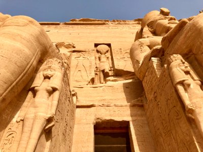 Entryway, The Great Temple of Ramses II, Abu Simbel, AG, E… 
