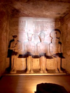Inner Chamber, The Great Temple of Ramses II, Abu Simbel, … 