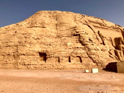Carved Stone Cliffs, The Great Temple of Ramses II, Abu Si… 