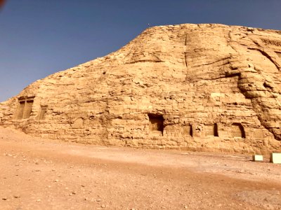 Carved Stone Cliffs, The Great Temple of Ramses II, Abu Si… 