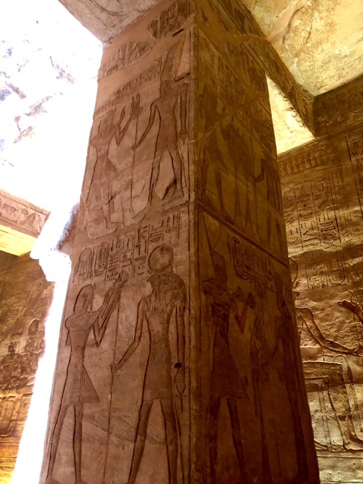 Great Hall, The Great Temple of Ramses II, Abu Simbel, AG,… 