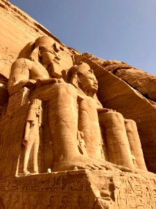 Statues, The Great Temple of Ramses II, Abu Simbel, AG, EG… 
