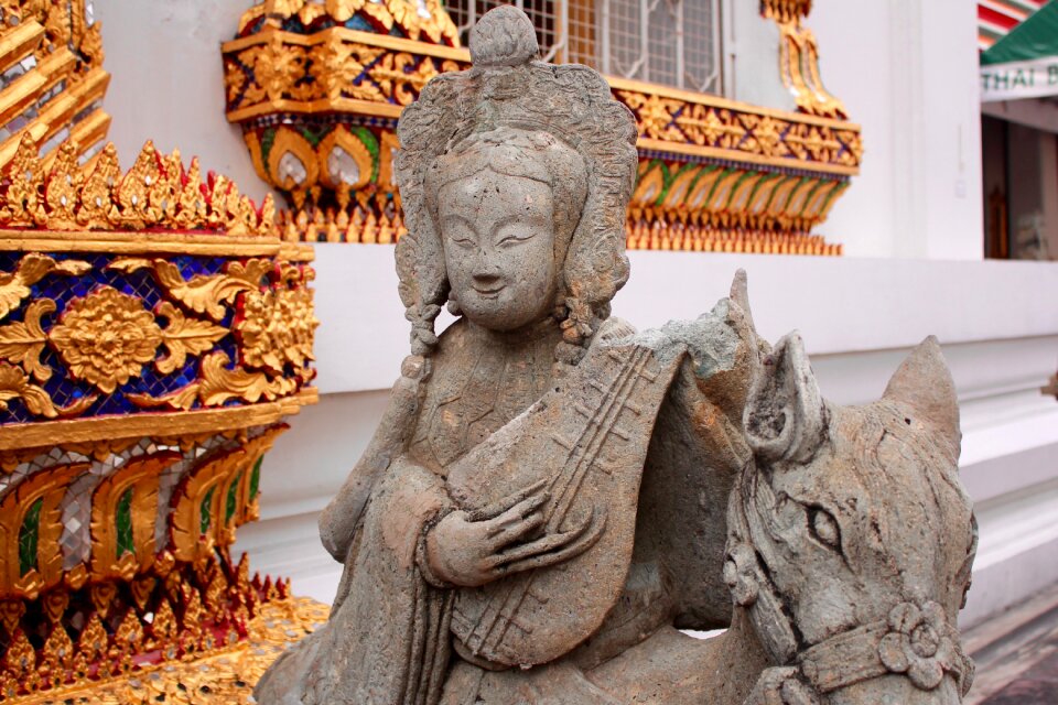 Sculpture stone figure temple complex