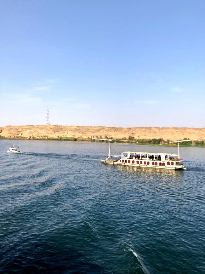 Sailboat on the Nile River, El Allaqi, AG, EGY 
