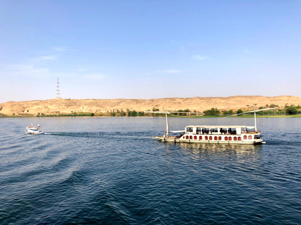 Sailboat on the Nile River, El Allaqi, AG, EGY 