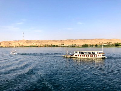 Sailboat on the Nile River, El Allaqi, AG, EGY 