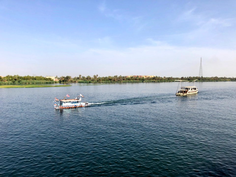 Sailboat on the Nile River, El Allaqi, AG, EGY 