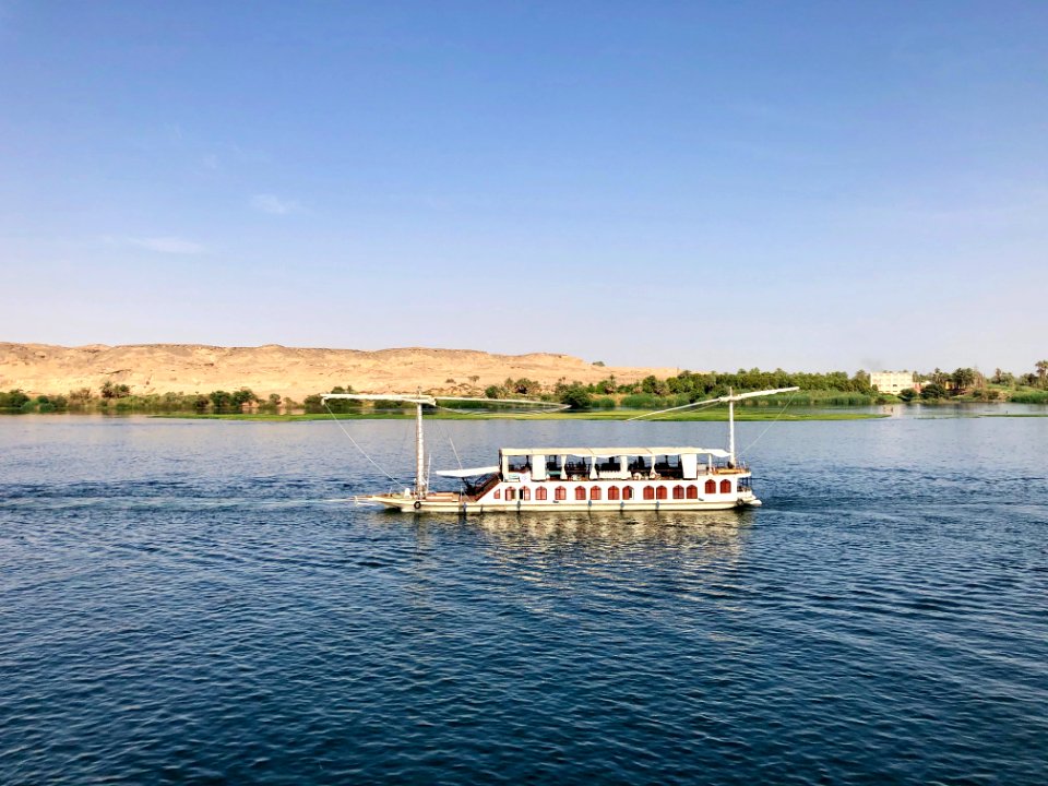 Sailboat on the Nile River, El Allaqi, AG, EGY 