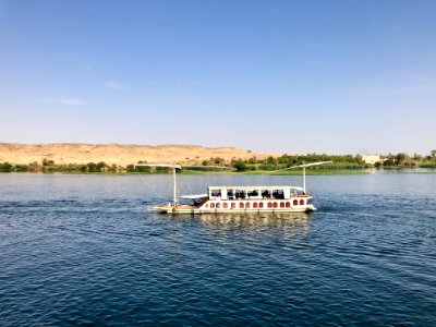 Sailboat on the Nile River, El Allaqi, AG, EGY 