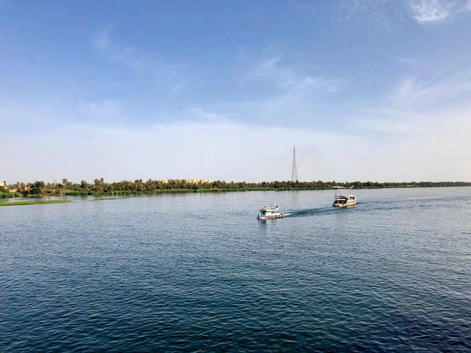 Sailboat on the Nile River, El Allaqi, AG, EGY 