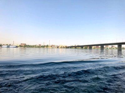 Edfu from the Nile River, Edfu, AG, EGY 