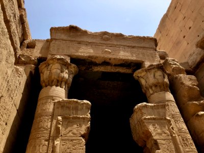 Entryway, Temple of Horus at Edfu, Edfu, AG, EGY 