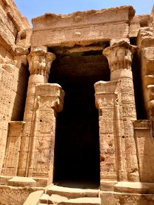 Entryway, Temple of Horus at Edfu, Edfu, AG, EGY 