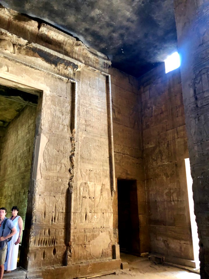 Sanctuary of Horus, Temple of Horus at Edfu, Edfu, AG, EGY… 