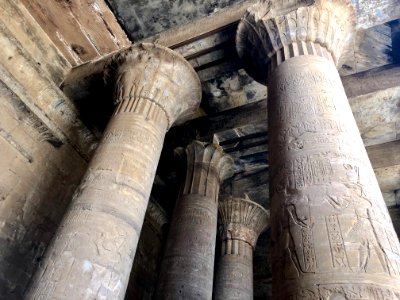 Hypostyle Hall, Temple of Horus at Edfu, Edfu, AG, EGY 