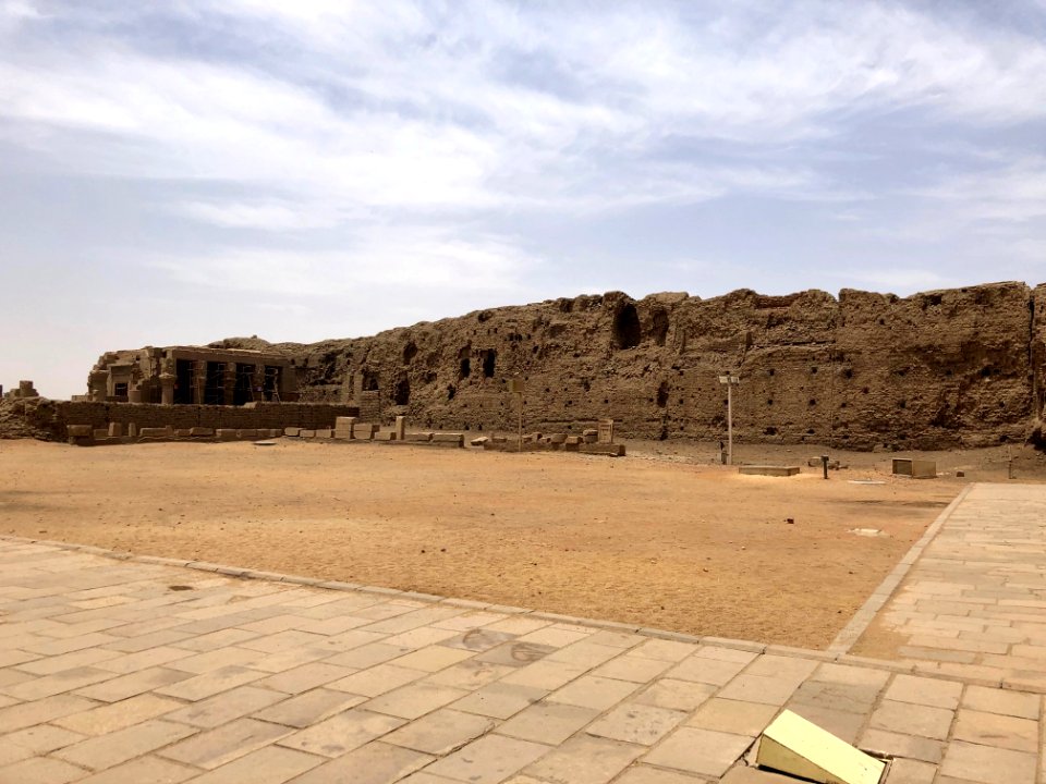 Ancient Settlement Ruins, Temple of Horus at Edfu, Edfu, A… 