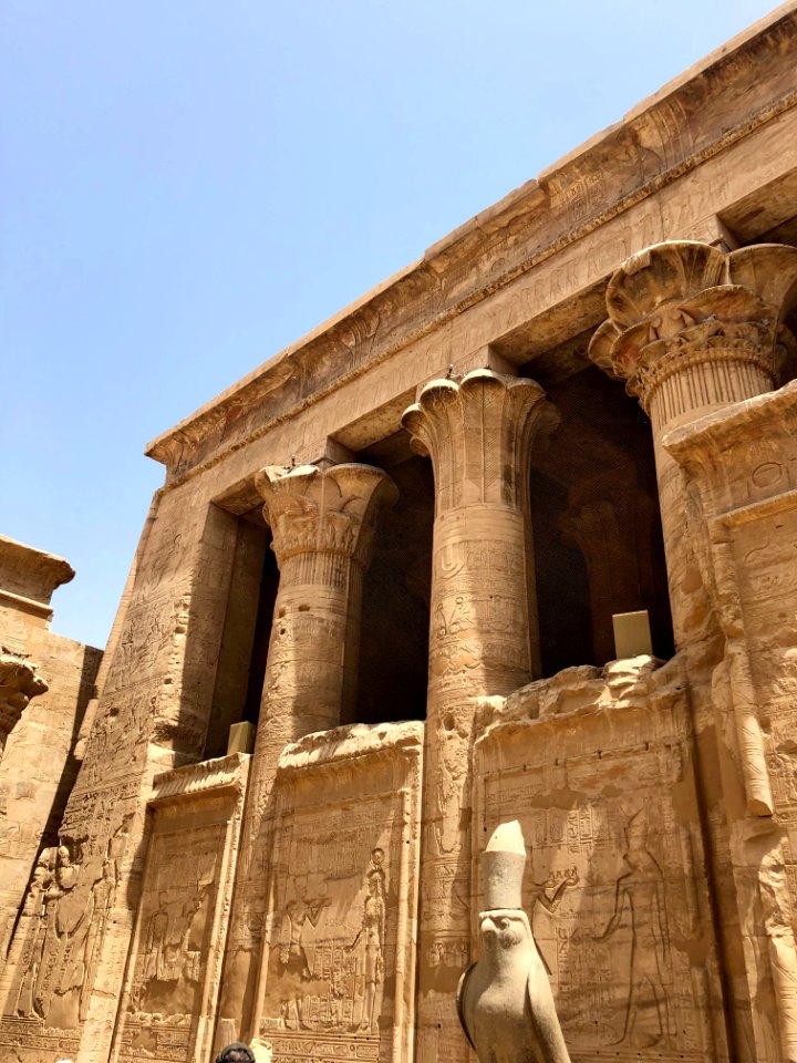 Court of Offerings, Temple of Horus at Edfu, Edfu, AG, EGY… 