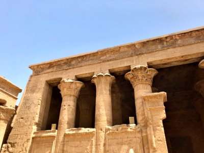 Court of Offerings, Temple of Horus at Edfu, Edfu, AG, EGY… 