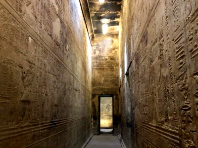 Hallway, Temple of Horus at Edfu, Edfu, AG, EGY 