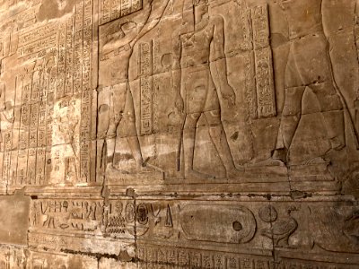 Court of Offerings, Temple of Horus at Edfu, Edfu, AG, EGY… 