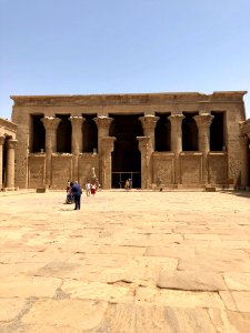 Court of Offerings, Temple of Horus at Edfu, Edfu, AG, EGY… 