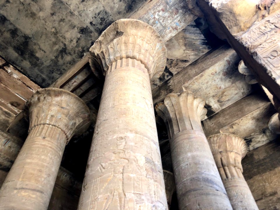 Hypostyle Hall, Temple of Horus at Edfu, Edfu, AG, EGY 