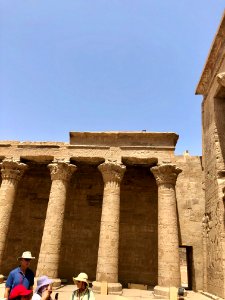 Court of Offerings, Temple of Horus at Edfu, Edfu, AG, EGY… 