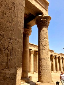 Court of Offerings, Temple of Horus at Edfu, Edfu, AG, EGY… 
