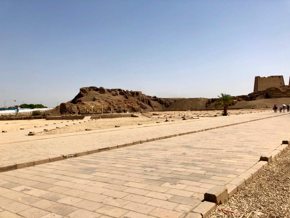 Ancient Settlement Ruins, Temple of Horus at Edfu, Edfu, A… 