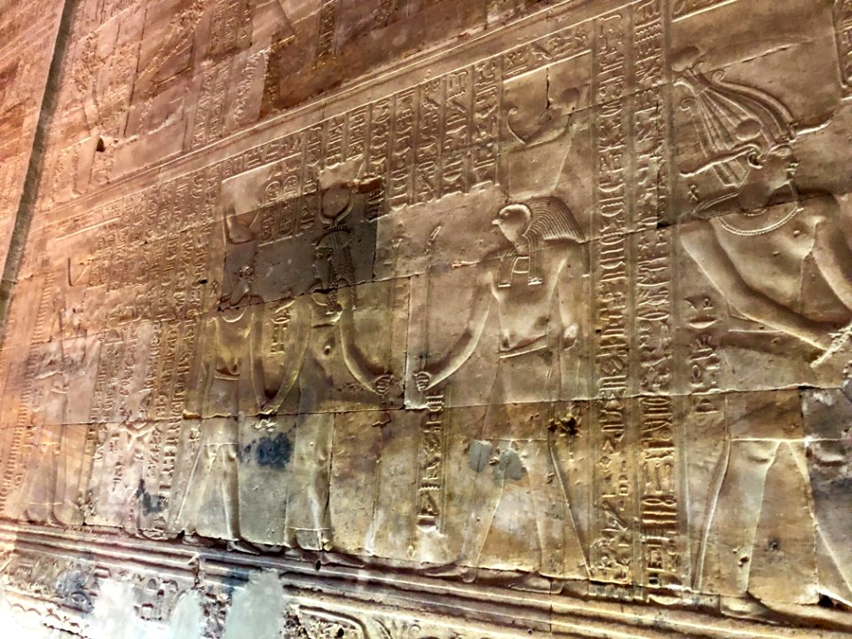 Festival Hall, Temple of Horus at Edfu, Edfu, AG, EGY 