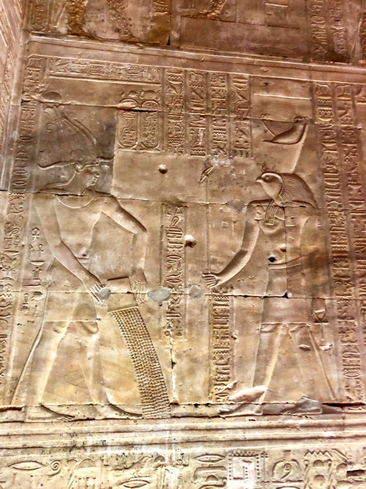 Festival Hall, Temple of Horus at Edfu, Edfu, AG, EGY 
