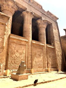 Court of Offerings, Temple of Horus at Edfu, Edfu, AG, EGY… 