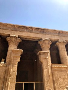 Court of Offerings, Temple of Horus at Edfu, Edfu, AG, EGY… 