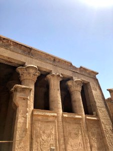 Court of Offerings, Temple of Horus at Edfu, Edfu, AG, EGY… 