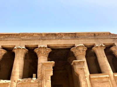 Court of Offerings, Temple of Horus at Edfu, Edfu, AG, EGY… 