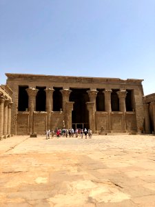 Court of Offerings, Temple of Horus at Edfu, Edfu, AG, EGY… 