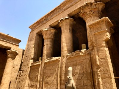 Court of Offerings, Temple of Horus at Edfu, Edfu, AG, EGY… 