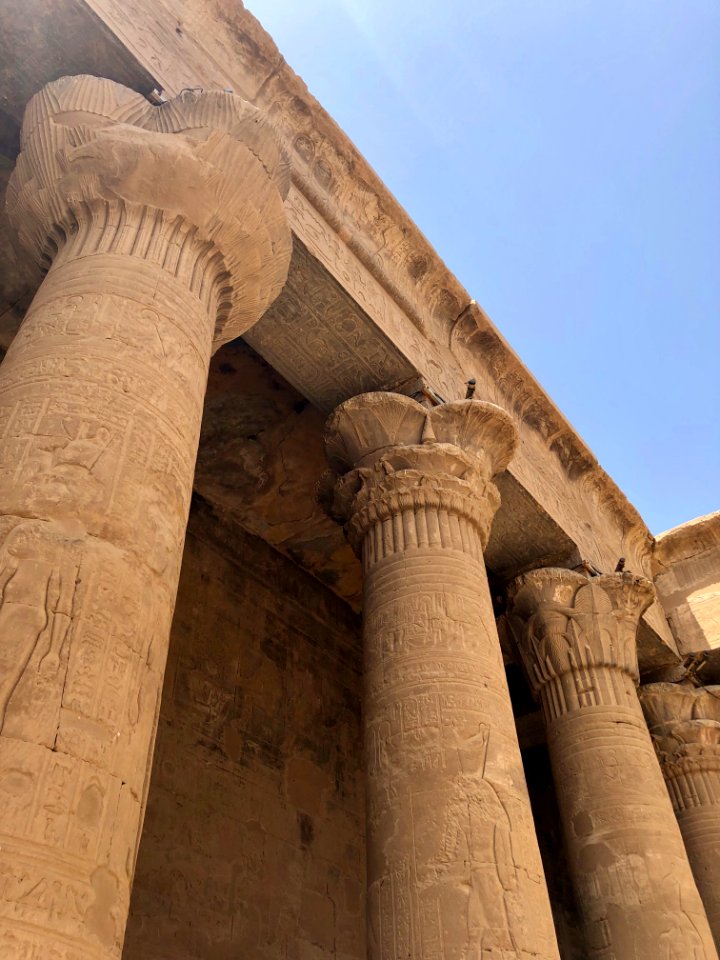 Court of Offerings, Temple of Horus at Edfu, Edfu, AG, EGY… 