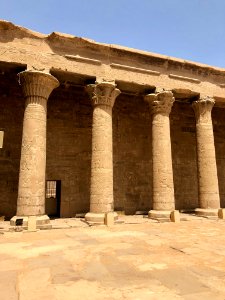 Court of Offerings, Temple of Horus at Edfu, Edfu, AG, EGY… 