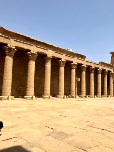 Court of Offerings, Temple of Horus at Edfu, Edfu, AG, EGY… 