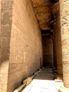 Court of Offerings, Temple of Horus at Edfu, Edfu, AG, EGY… 