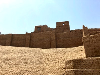Old Enclosure Wall, Temple of Horus at Edfu, Edfu, AG, EGY… 