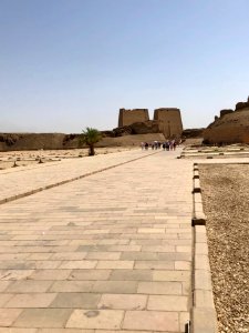 Distant View, Temple of Horus at Edfu, Edfu, AG, EGY 