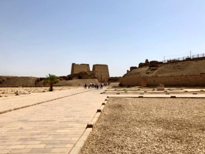 Distant View, Temple of Horus at Edfu, Edfu, AG, EGY 